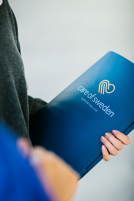 care of sweden folder